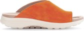 Gabor rollingsoft sensitive 46.812.32 - dames slipper - oranje - maat 42 (EU) 8 (UK)