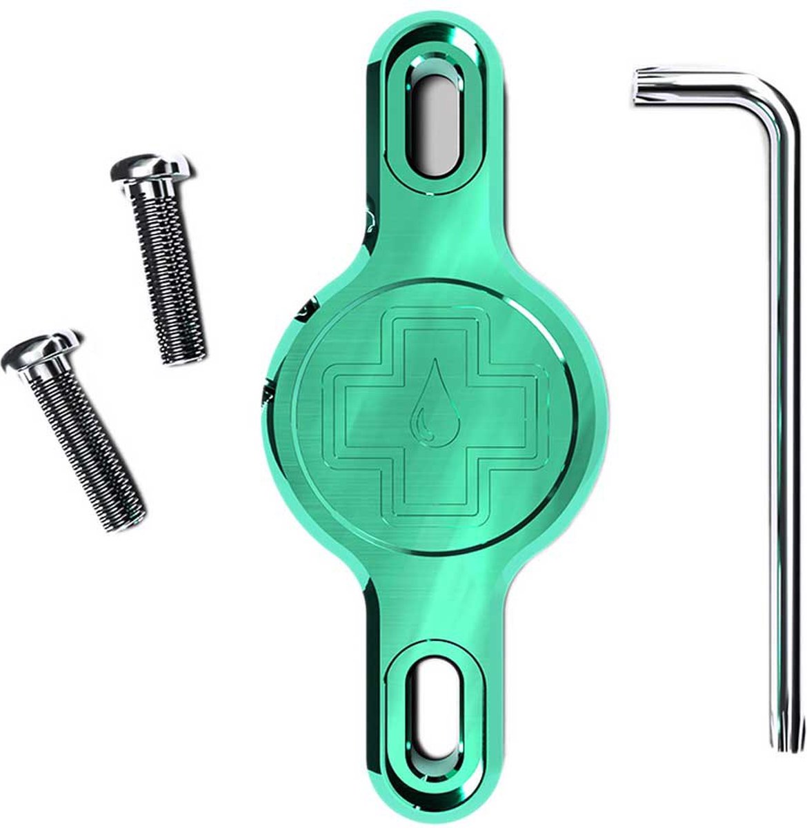 Muc Off Secure Tag Locatorhouder Zilver