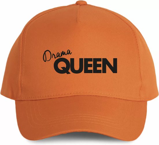 Oranje cap - Drama queen - soBAD. | Oranje | Zon | Koningsdag | Koning | Koningsdag | EK | Voetbal | Nederland