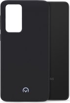 Mobilize Rubber Gelly Telefoonhoesje geschikt voor Samsung Galaxy A33 Hoesje Flexibel TPU Backcover - Matt Black