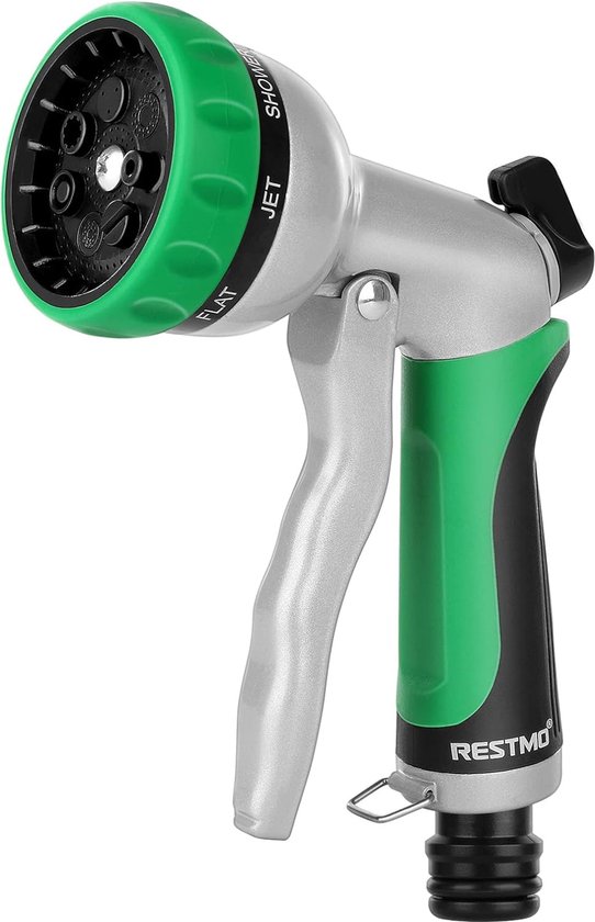 Handdouche - Reiniging met waternevel - Hogedruk tuindouche - 8 standen voor het