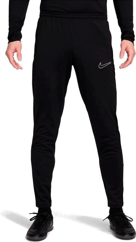 Nike Dri-fit Academy Zippered Sportbroek Heren Zwart Maat Xs