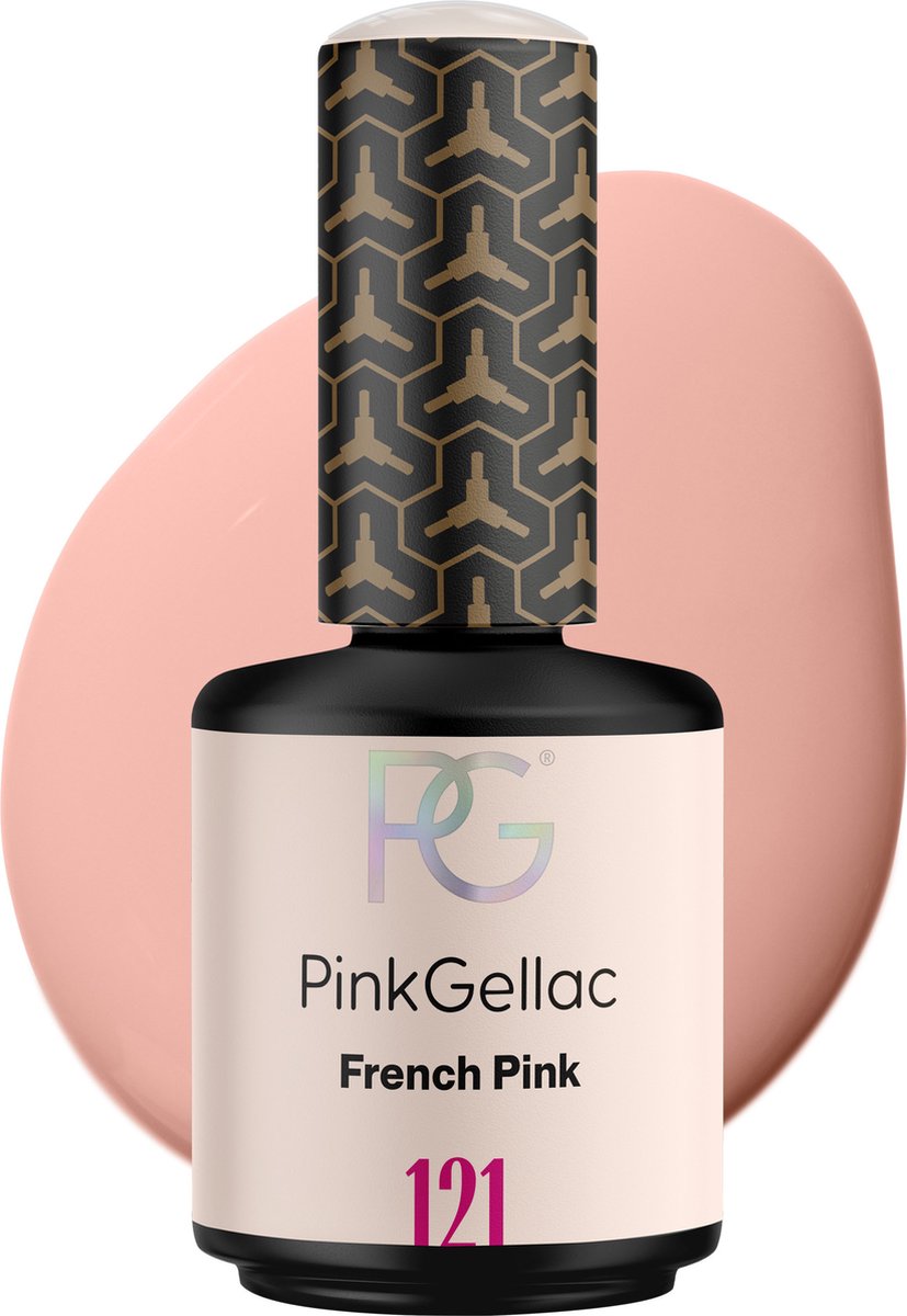 Pink Gellac 121 French Pink 15ml Gellak - Roze Gel Lak - Gelnagel - Gel Nails - Pink Gellac
