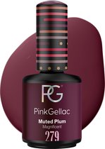 Pink Gellac 279 Muted Plum Gel Lak 15ml - Gellak Nagellak - Gelnagellak - Gelnagels Producten - Gel Nails