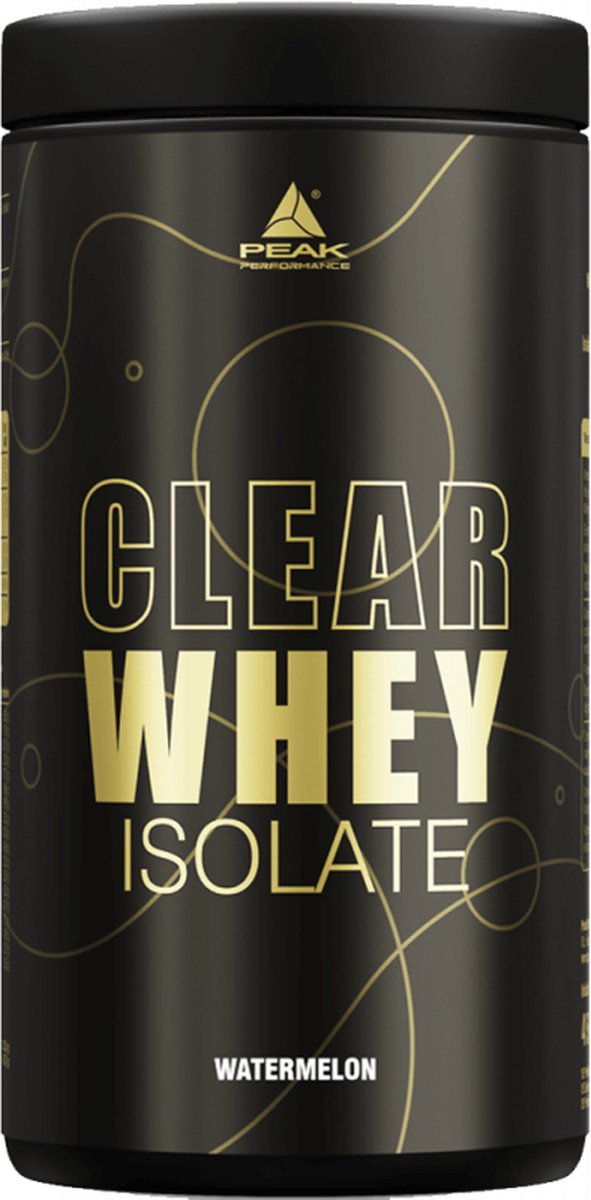 Peak Clear Whey Isolate (450g) Watermelon - Eiwitten - Helder eiwit