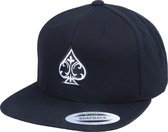 Hatstore- Ace Of Spades Black Snapback - Iconic Cap