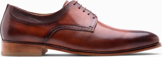 Paulo Bellini Bolzano Geklede Herenschoenen Cognac