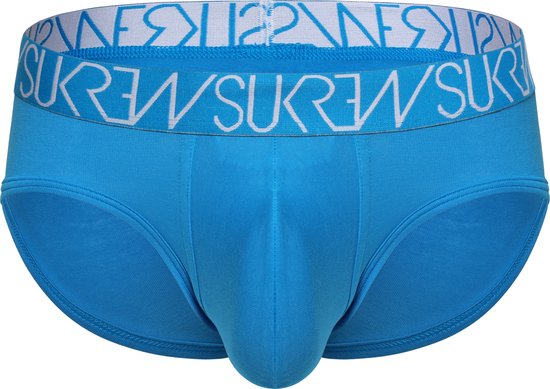 Sukrew Apex Brief Azure - MAAT S - Heren Ondergoed - Slip voor Man - Mannen Slip