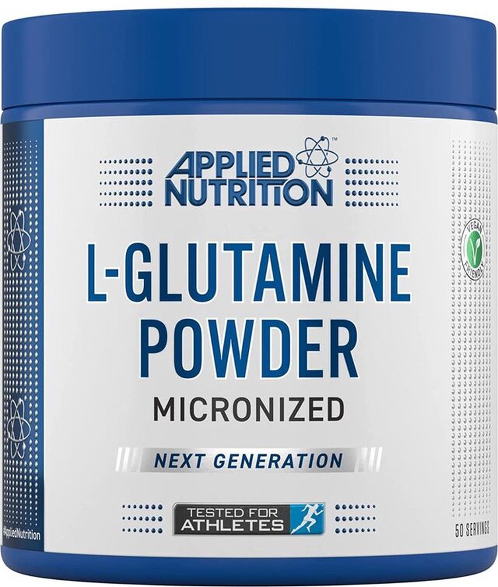Goedkoopste Aminozuren - Glutamine - Applied Nutrition - 250g