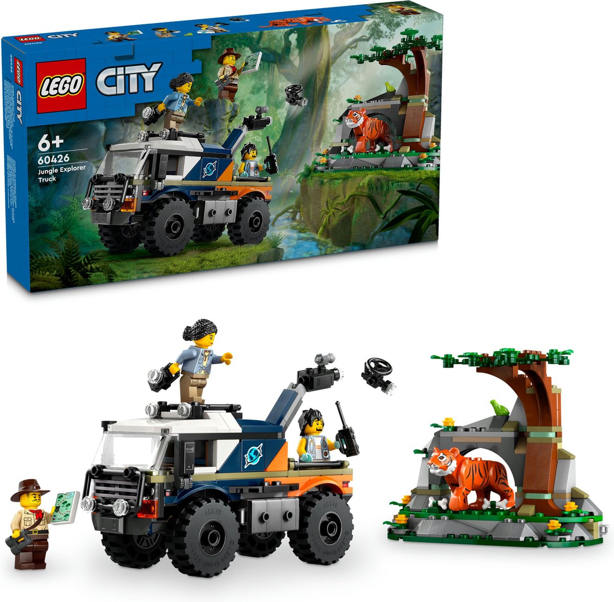 LEGO City Jungleonderzoekers: offroad truck 60426 — afbeelding 4