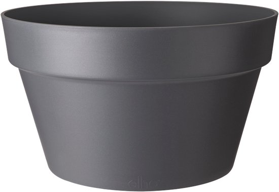 elho pot de fleurs Loft Urban Round Wheels 50 - Blanc (White) - Diamètre 49 x H