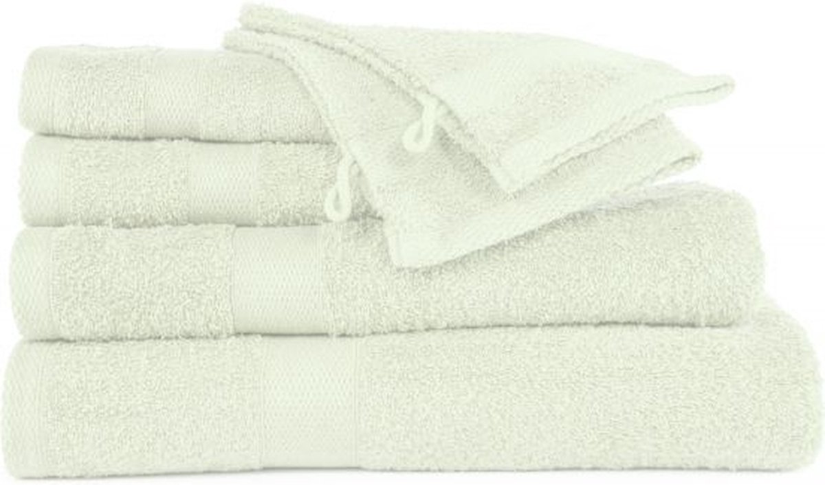 TISECO HOME STUDIO - Badlaken RIVA - SET/3 - 100% katoen - 450 g/m² - 100% katoen - superzacht en zeer absorberend - 70x140 cm - munt