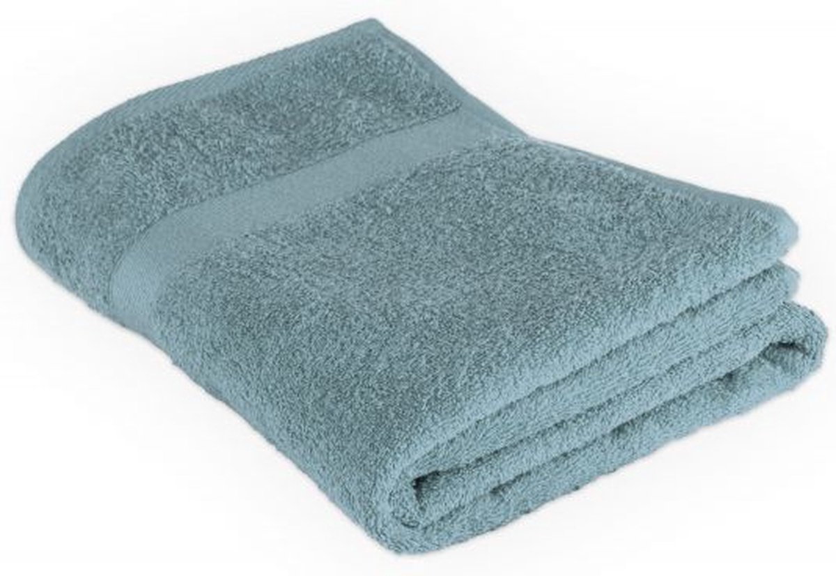 TISECO HOME STUDIO - Douchelaken RIVA - SET/2 - 100% katoen - 450 g/m² - 100% katoen - superzacht en zeer absorberend - 100x150 cm - Blauw
