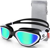 Gepolariseerde zwembril voor volwassenen - Anti-condens - Breed zicht - UV-bescherming swimming glasses