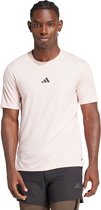adidas Performance Power Workout T-shirt - Heren - Roze- 2XL