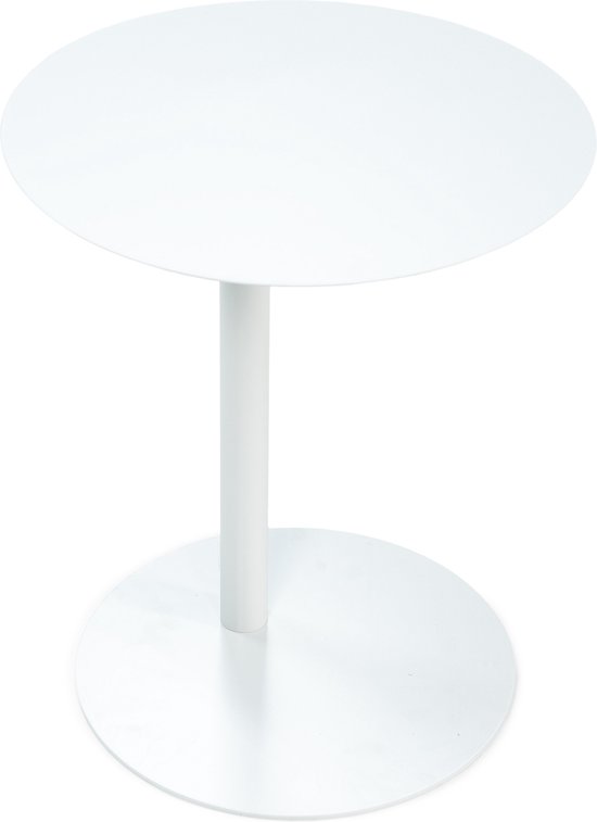 Spinder Design MERO Bijzettafel - Wit - Scandinavian White