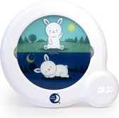 PABOBO Kid'Sleep Essential Slaaptrainer Kinderen - 3-in-1 LED Kinderwekker Met Projectie - Wit