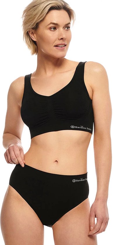 Bamboo Basics - Culottes intégrales sans couture Belle (pack de 3) Femme - Tan - S