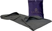 Latona Blanket® Compressie Slaapzak - Alternatief Voor Verzwaringsdeken - Alternatief Voor Weighted Blanket - Slaaptunnel - 185 x 50cm - Antraciet