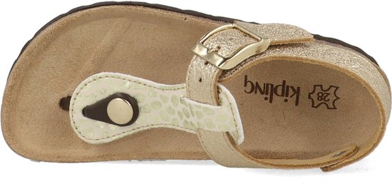Kipling Nuna sandaal - Jongens - Goud - Maat 33