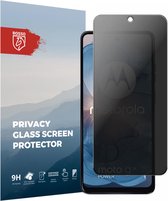 Rosso Privacy Screen Protector Geschikt voor de Motorola Moto G24 Power - 9H Gehard Glas - Case Friendly Tempered Glass - Eenvoudige Installatie