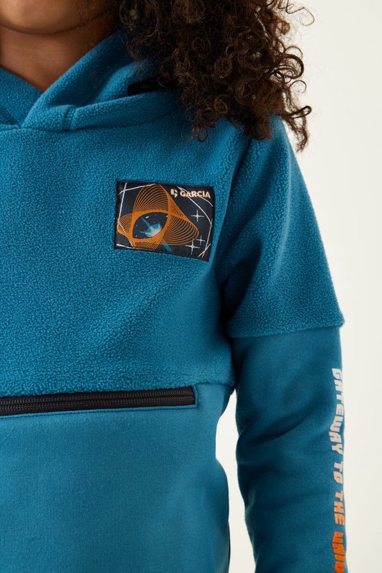 GARCIA Jongens Sweater Blauw - Maat 92/98