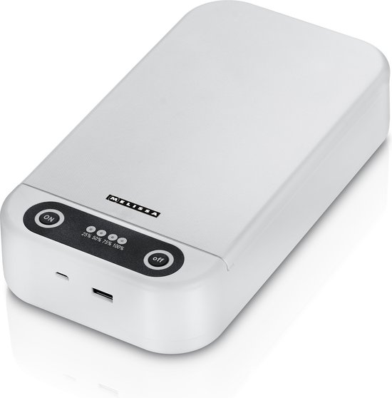 Melissa 16800032 - Multifunctionele UV-sterilisator 2W, wit