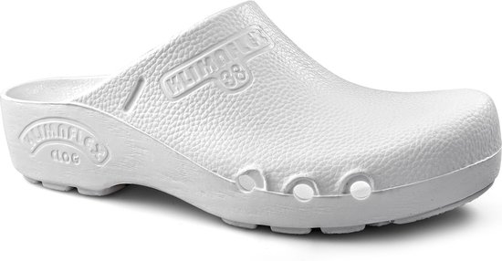 Klimaflex Medical Clogs - Chaussures médicales - Chaussures pour femmes de soins - Semelle PU antidérapante - Sabots pour femmes - Wit