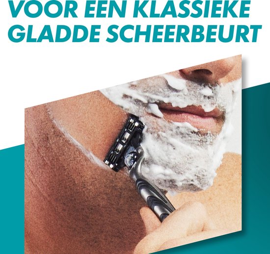 Gillette Mach 3 Scheermesjes Voor Mannen - 8 Stuks