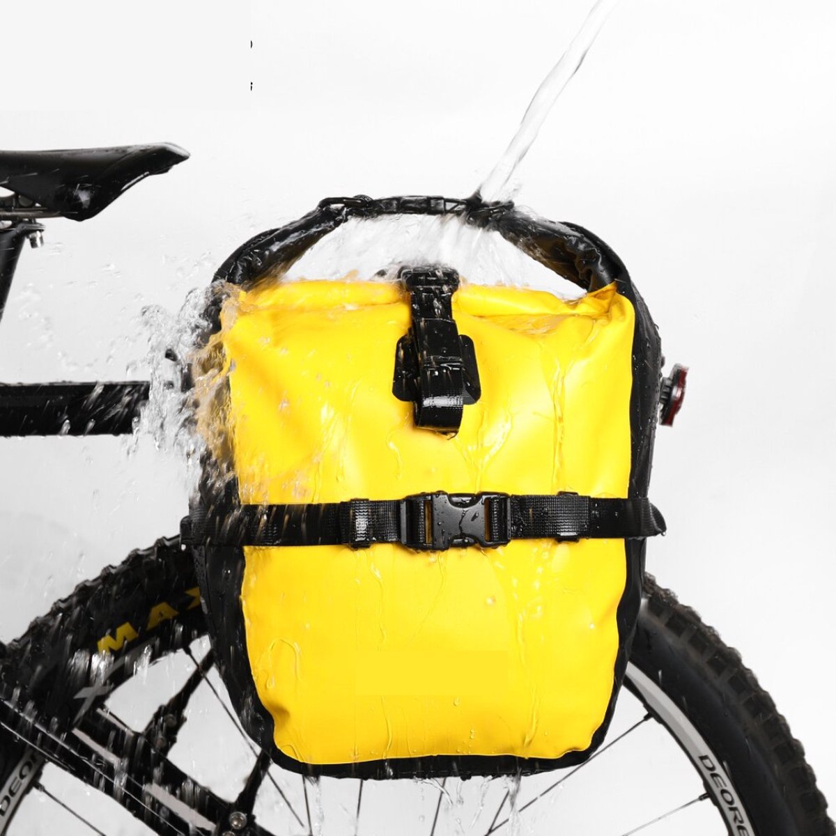 Currero Fietstas - Waterdicht - Fietstas Electrische Fiets - Bike Bag - Geel