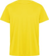 Chemise sport unisexe jaune manches courtes marque Daytona Roly taille L