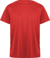 T-shirt sport unisexe enfant rouge manches courtes marque Daytona Roly 16 ans 164-176