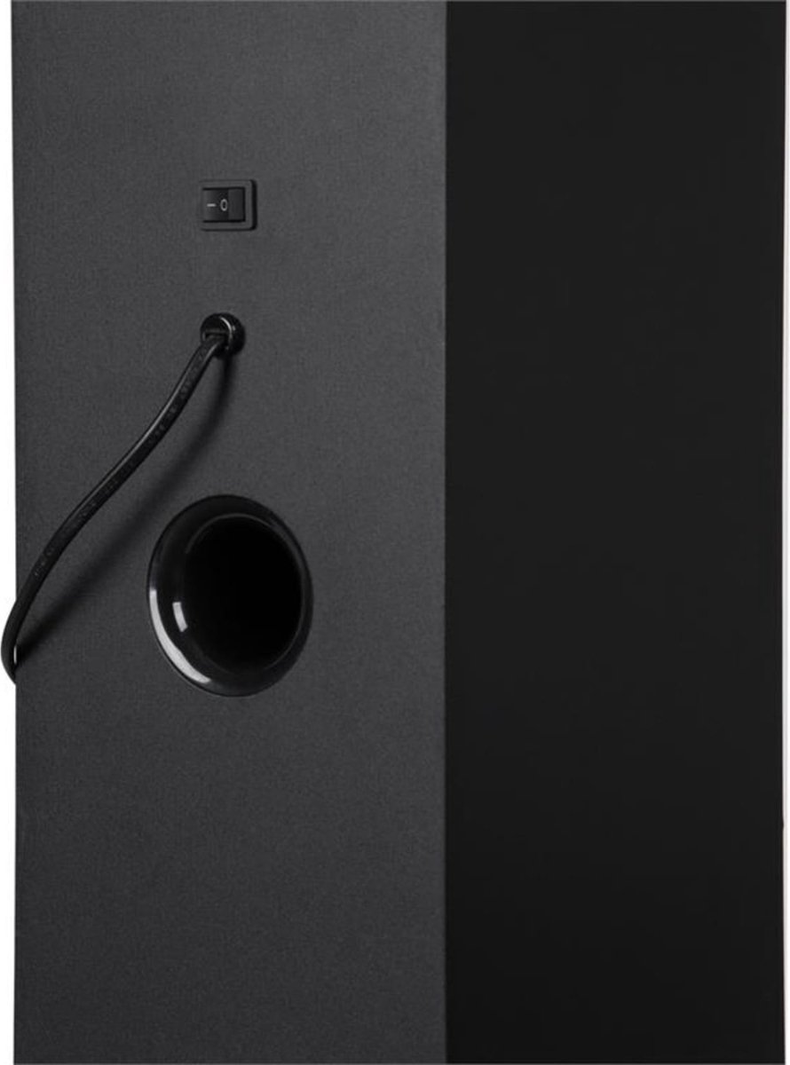 Auna Karaboom karaoke set Met 2 microfoons, cdspeler, bluetooth, USB