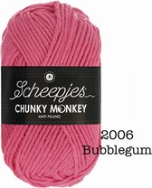Scheepjes Chunky Monkey 100g - 2006 Bubblegum - Roze