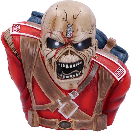 Nemesis Now - Iron Maiden - Boîte en forme de buste The Trooper 26.5cm
