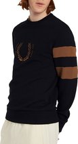 Fred Perry Bold Tipped Trui Mannen - Maat M