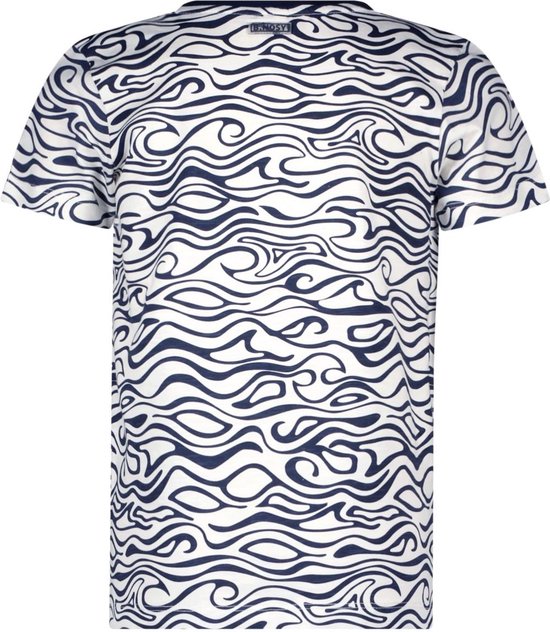 B.Nosy jongens t-shirt allover Wave print Limit
