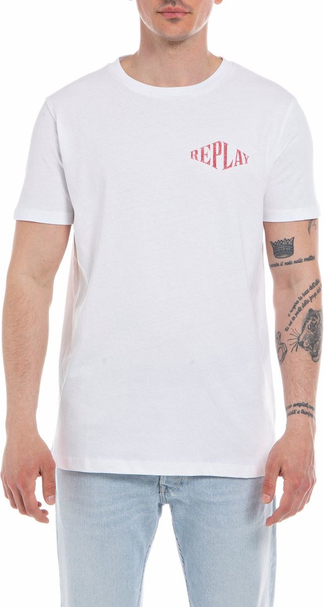 Replay M6022.000.22662G.001 T-Shirt White