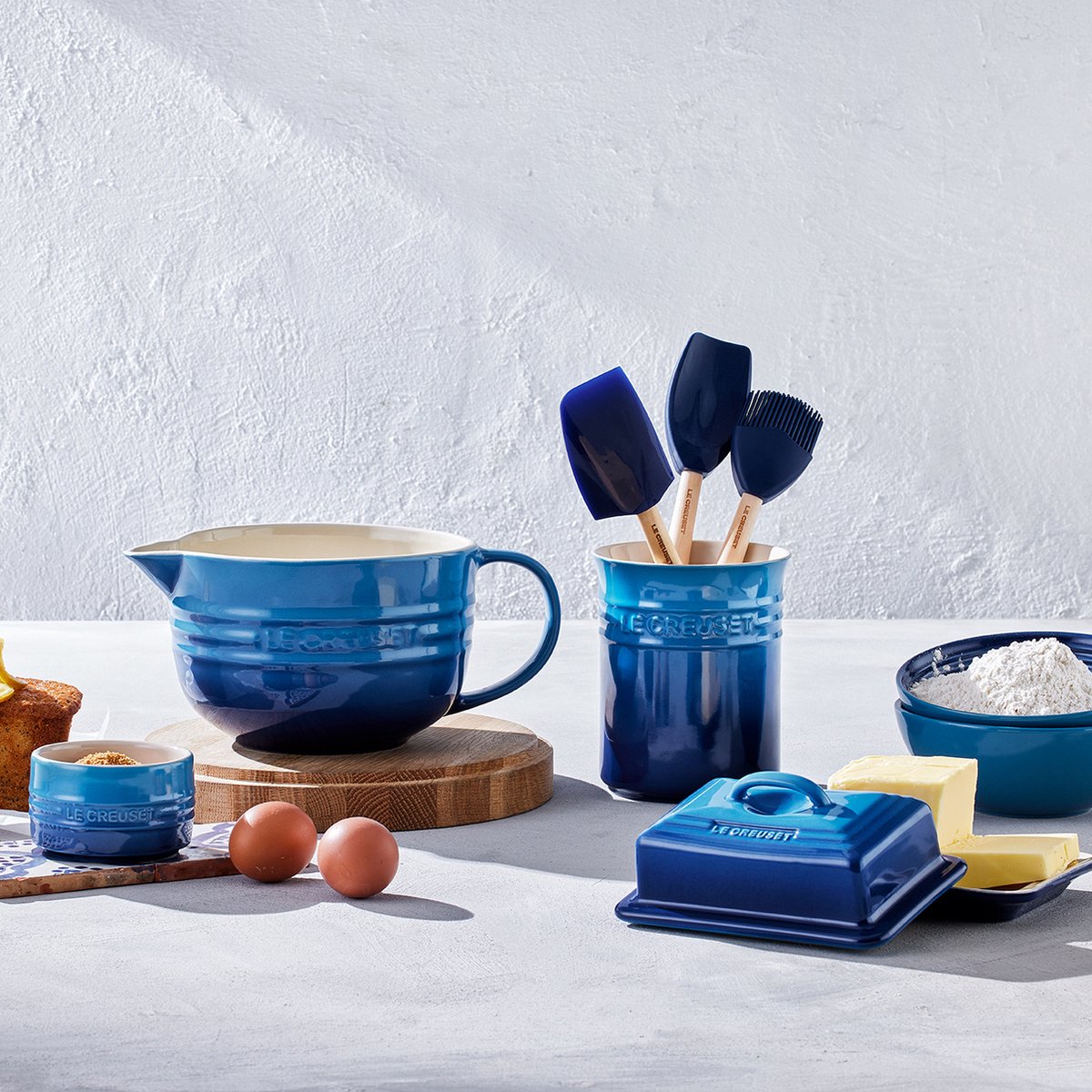 Le Creuset Piatto Fondo Azure 22 Cm – Terracotta Smaltata, Resistente Al Forno E Anti Graffio