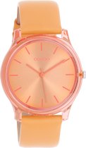 OOZOO Timepieces - Montre Oranje avec bracelet en cuir de mangue - C11141