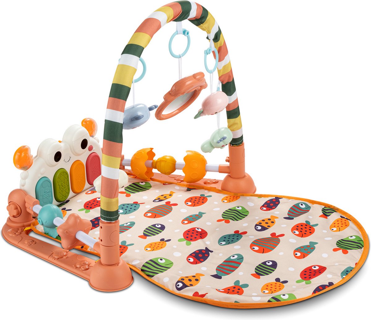 Bol.com SafeTech Babygym Speelmat - Babygym - Interactief speelgoed - 0 tot 36 maanden aanbieding