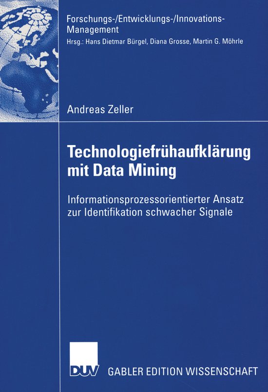 Technologiefrühaufklärung mit Data Mining - cover