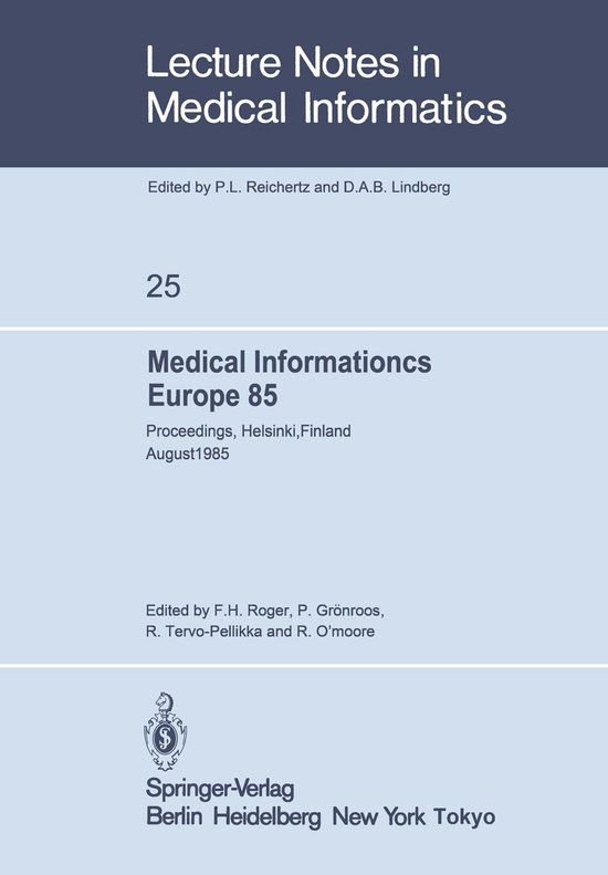 Lecture Notes in Medical Informatics25- Medical Informatics  ... - cover