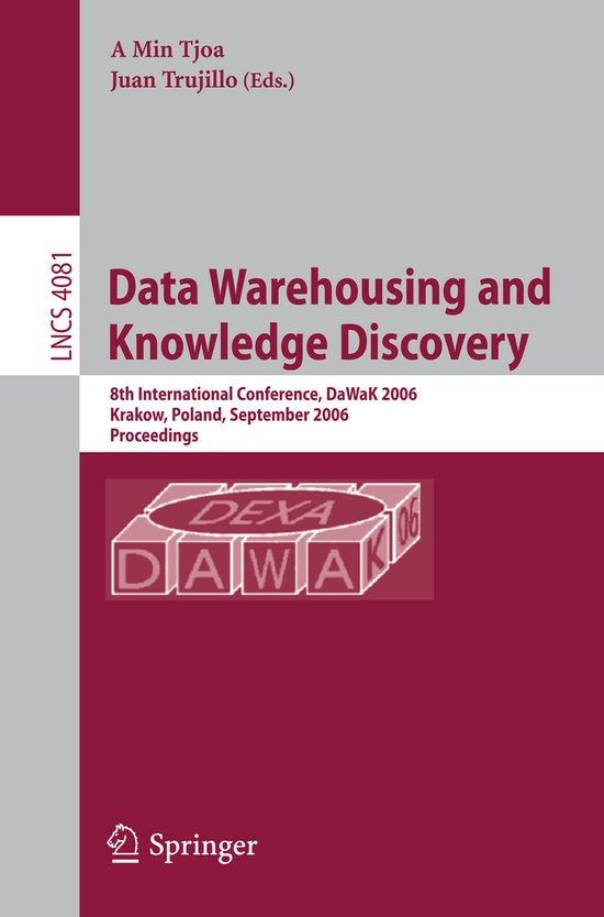 Data Warehousing and Knowledge Discovery - cover