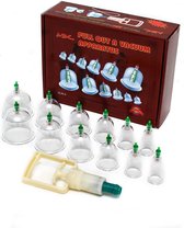 Rimba Bondage Play - Erotic Medical Play - Cupping Set Met 12 Cups