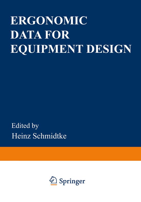 Ergonomic Data for Equipment Design - cover