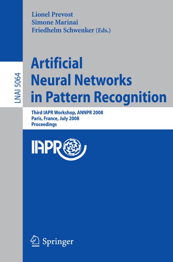 Artificial Neural Networks In Pattern Recognition - cover
