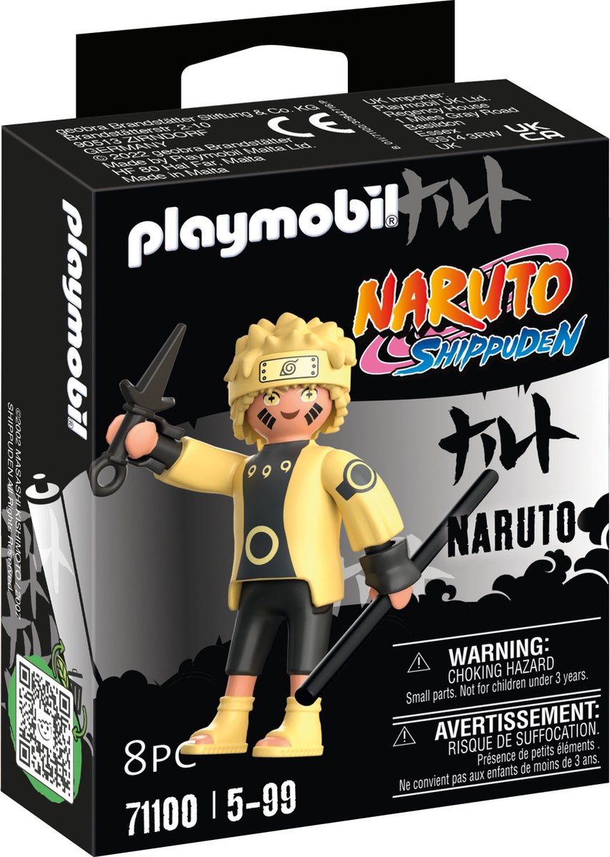 PLAYMOBIL Naruto Rikudou Sennin Mode - 71100