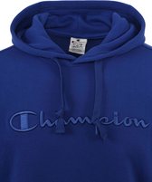 Champion - Sweat à capuche Logo Cobalt Blauw - Taille M - Coupe Comfort