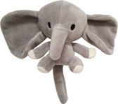 Chuckle City - Jouets - avec Squeaker - Éléphant du Zoo - 12 cm